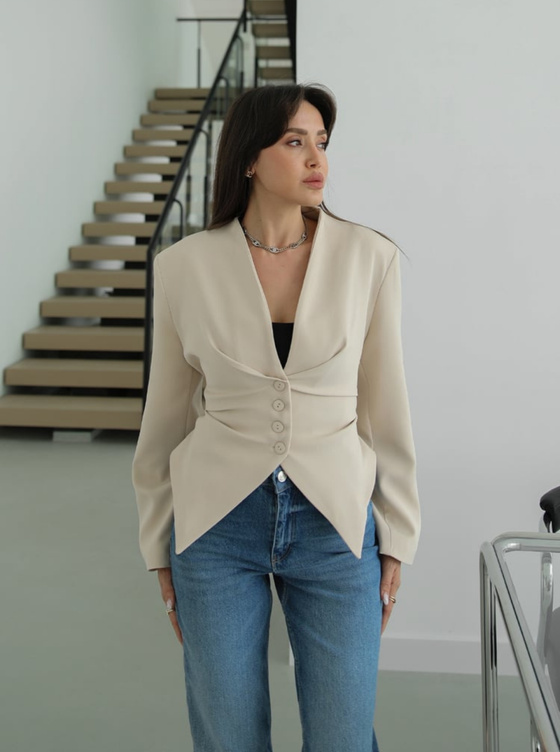 Curve Cut Blazer