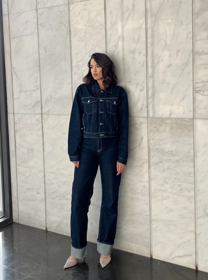 Denim Harmony Suit