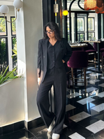 Pinstripe suit