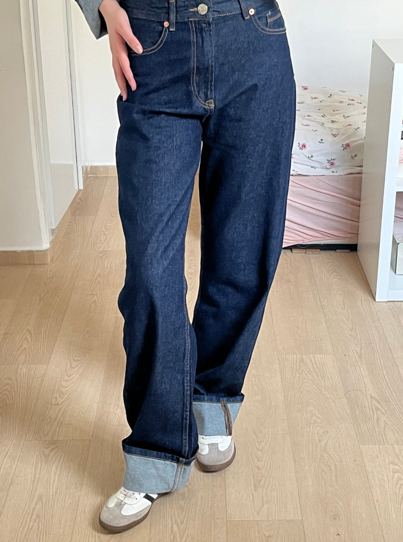 Oversized Denim  Suit (Copy)