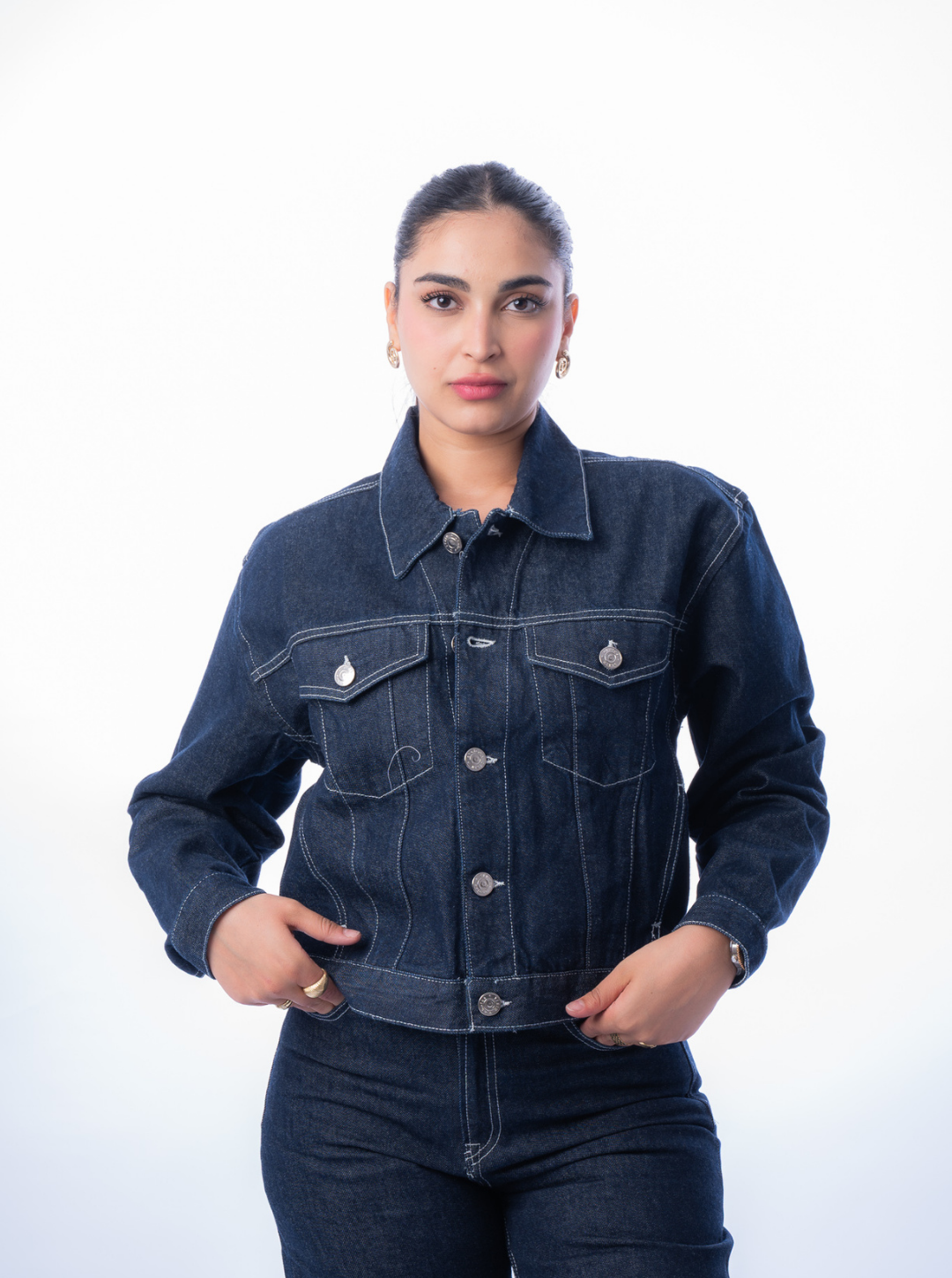 Denim Harmony Suit