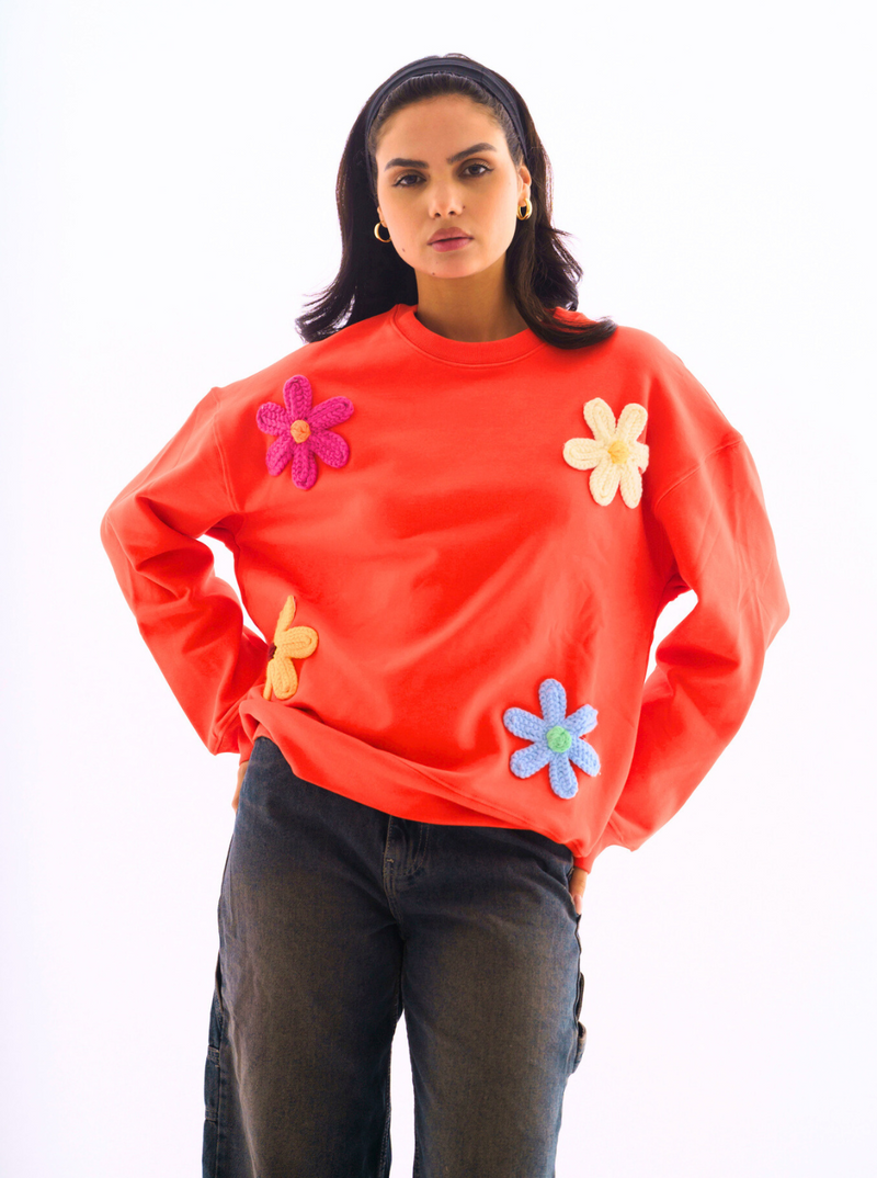 FLOWERS SEATSHIRTS