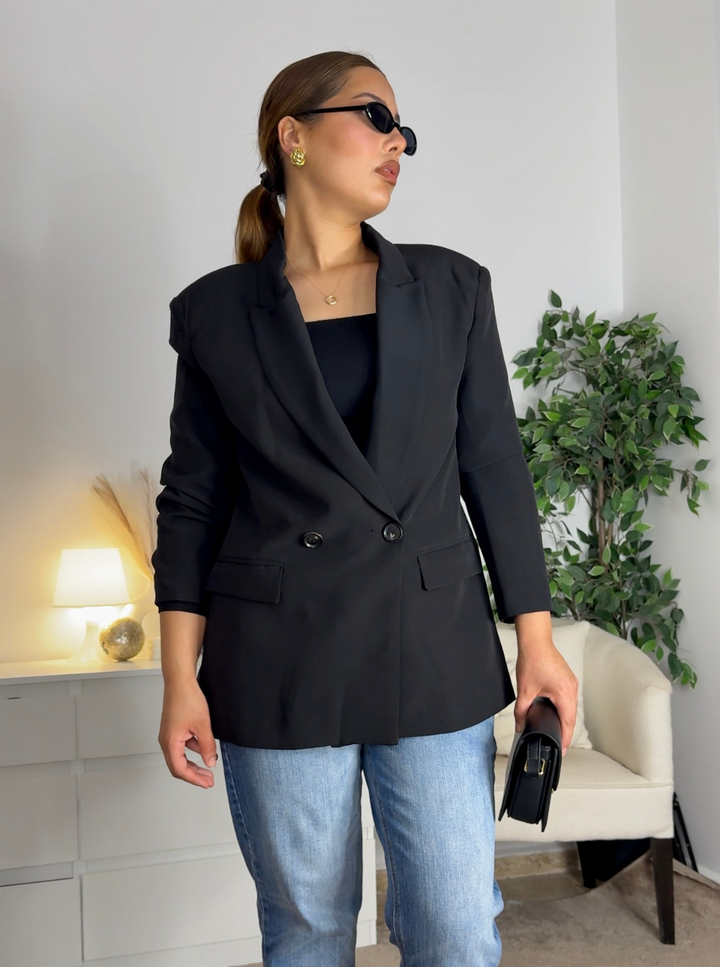 OVERSIZE BLAZER 2 BUTTONS