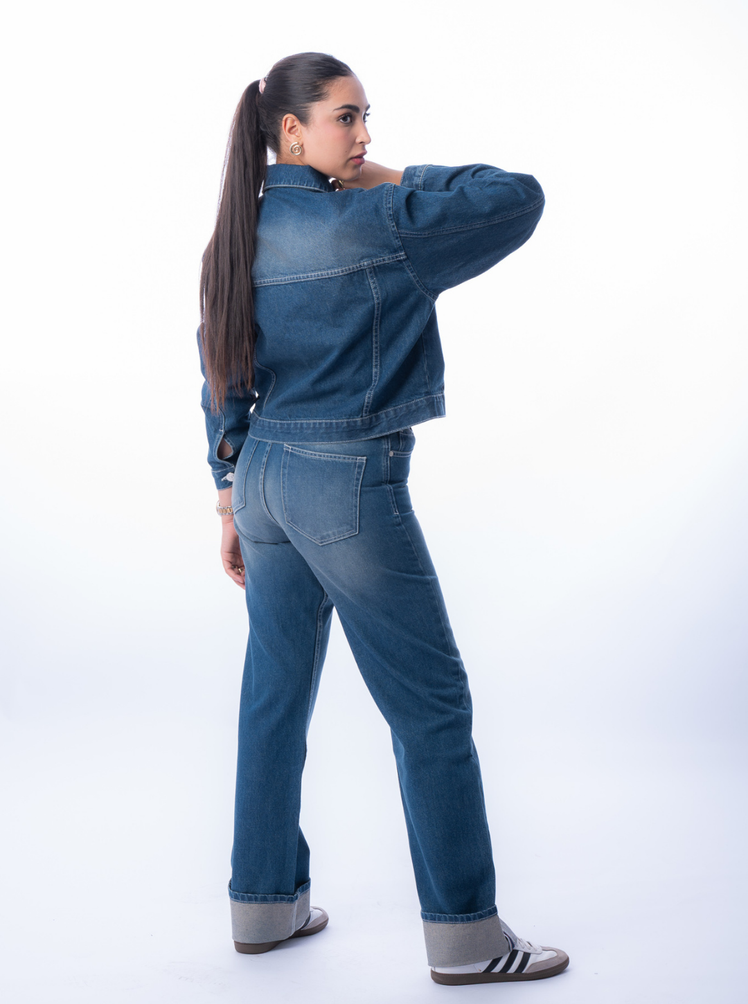 Denim Harmony Suit