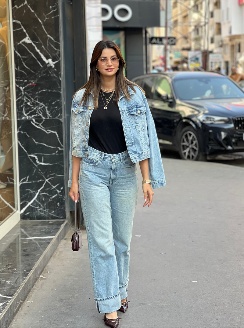 Denim Harmony Suit