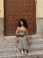 Mocha Lines Dress