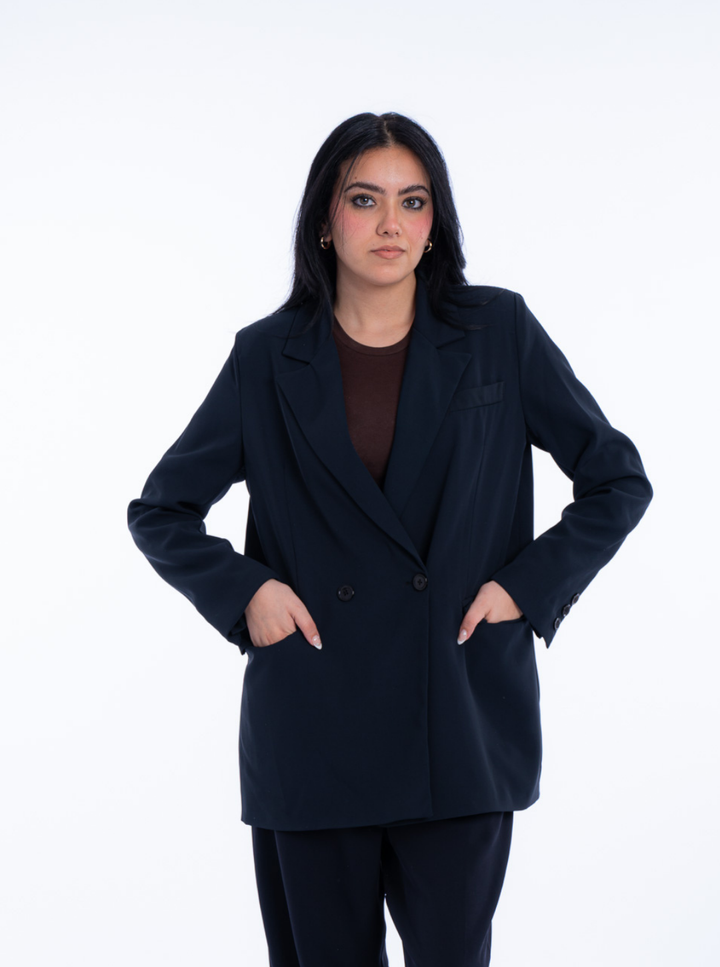 Oversized 2 buttons suit