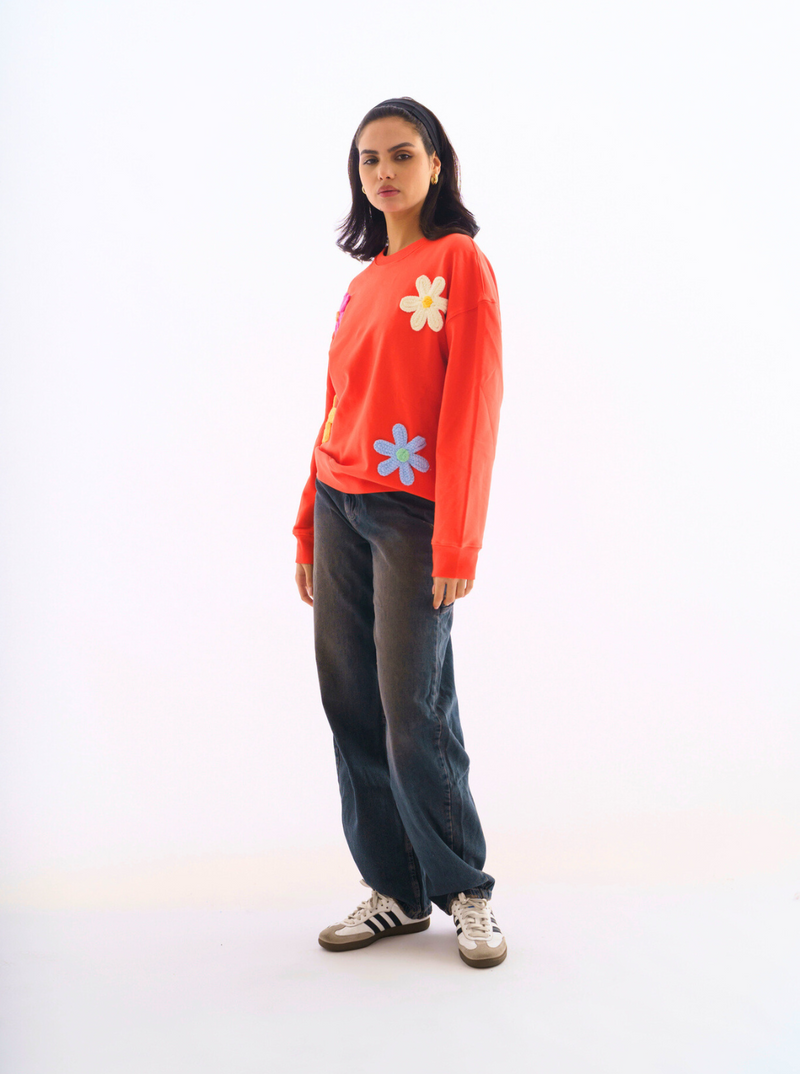 FLOWERS SEATSHIRTS