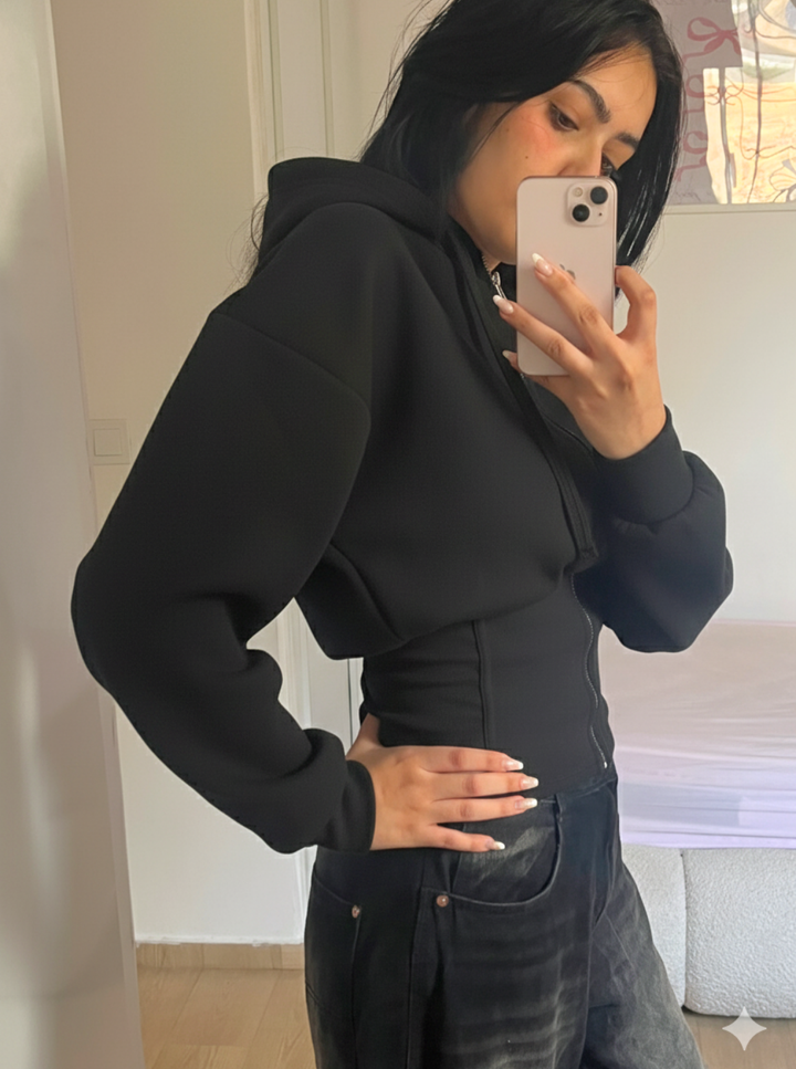Corrina Corset Hoodie