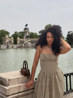 Mocha Lines Dress