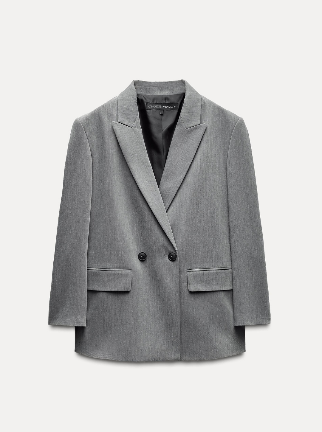 OVERSIZE BLAZER ( Grey )