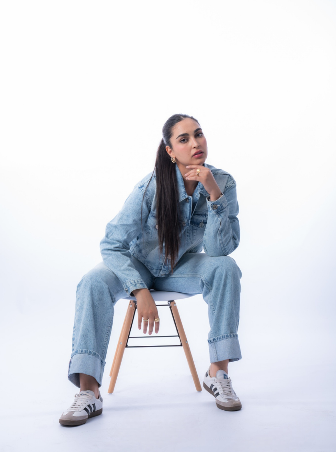 Denim Harmony Suit