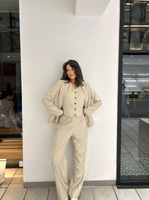 Pinstripe suit