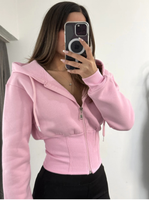 Corrina Corset Hoodie
