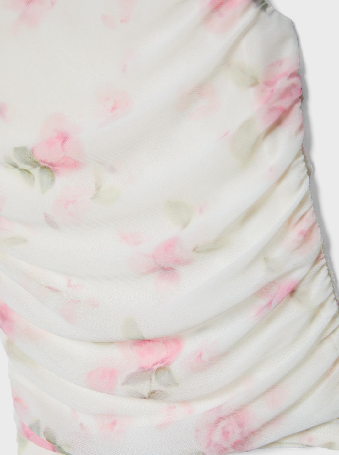 PRINTED TULLE T-SHIRT