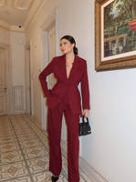 Waist-Cinched Suit