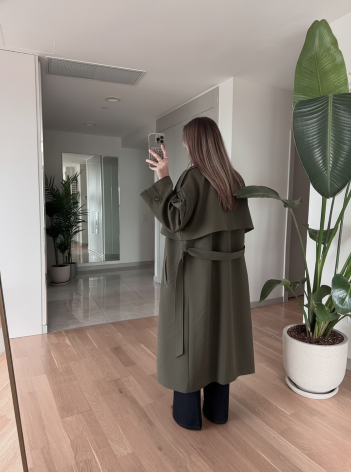 Oversize Long Trench