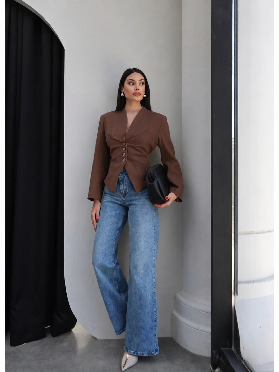 Curve Cut Blazer