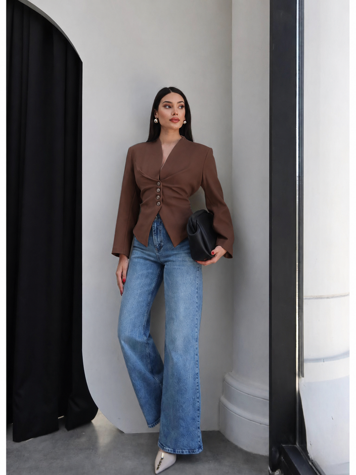 Curve Cut Blazer