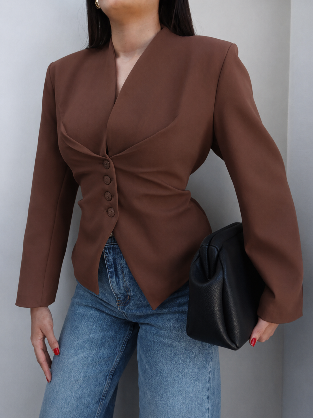 Curve Cut Blazer