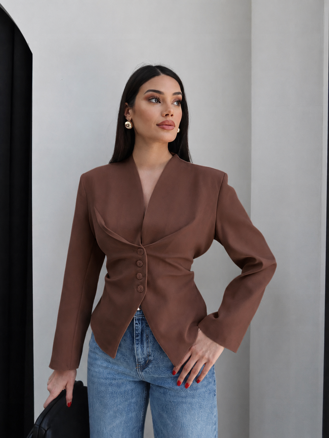 Curve Cut Blazer