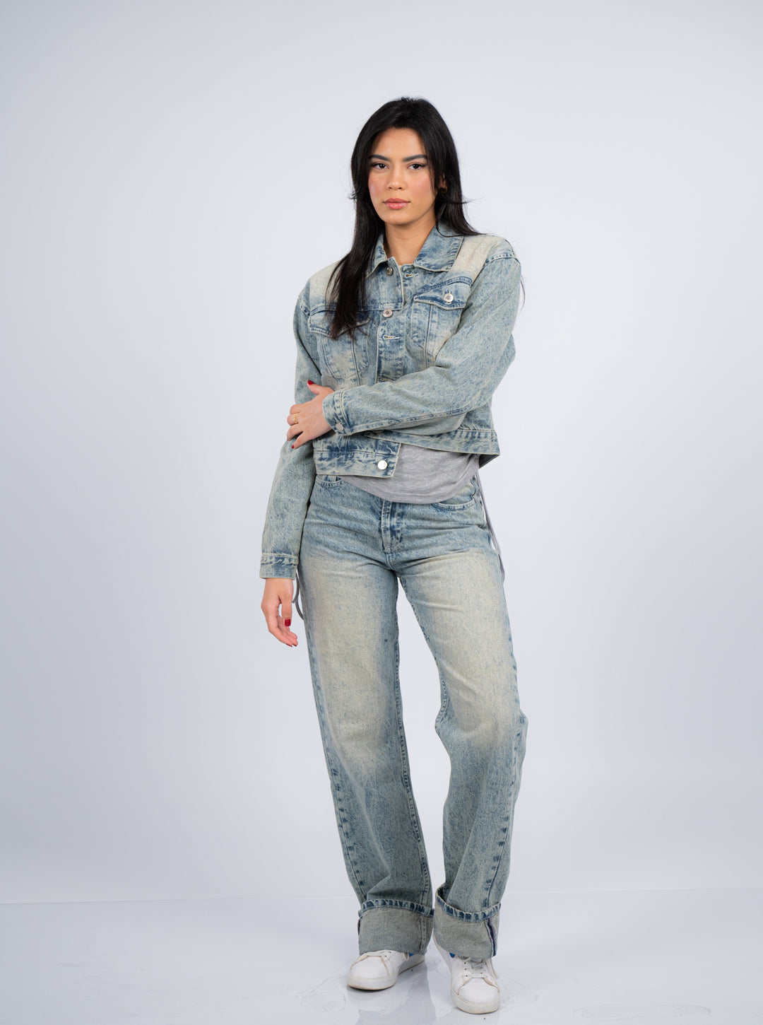 Denim Harmony Suit
