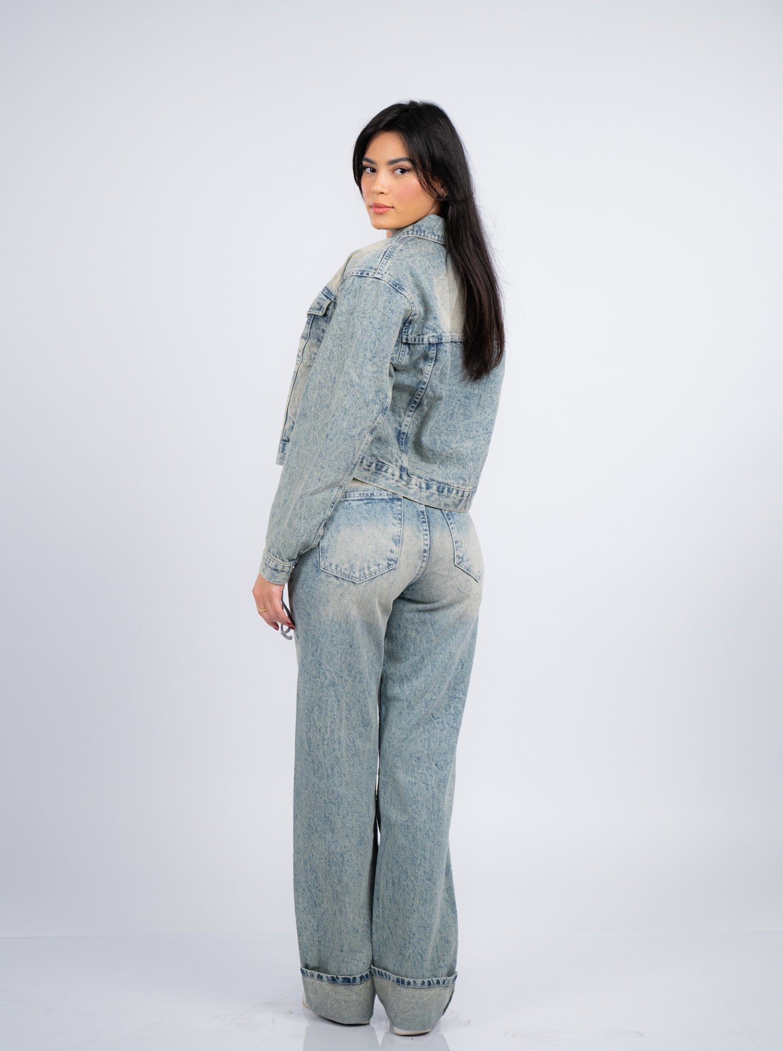 Denim Harmony Suit