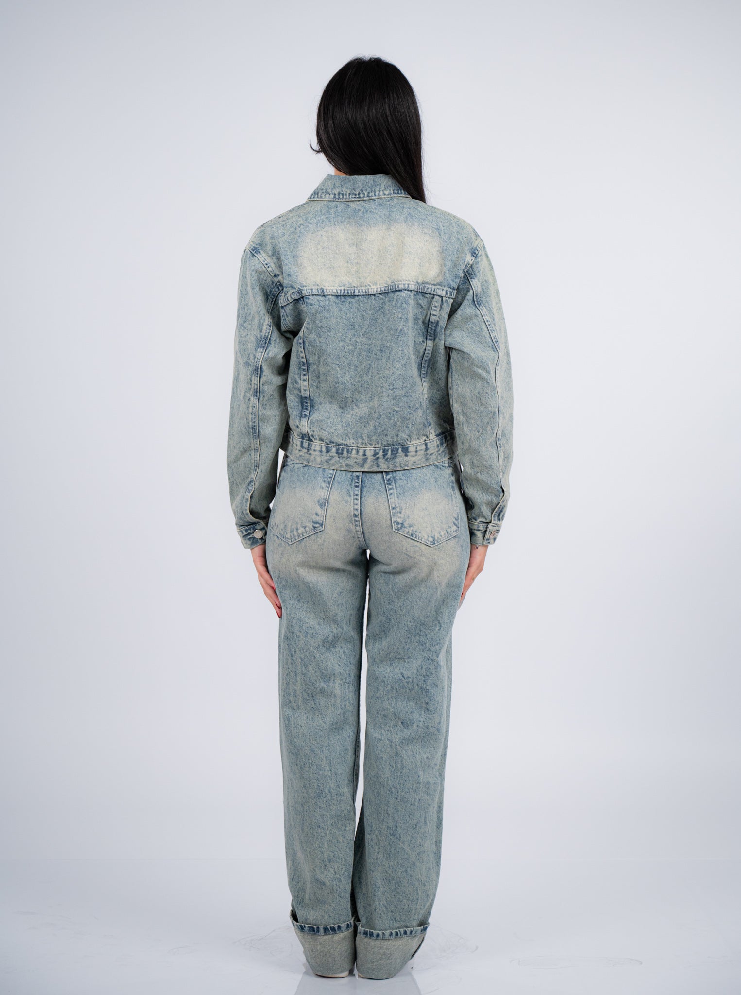 Denim Harmony Suit