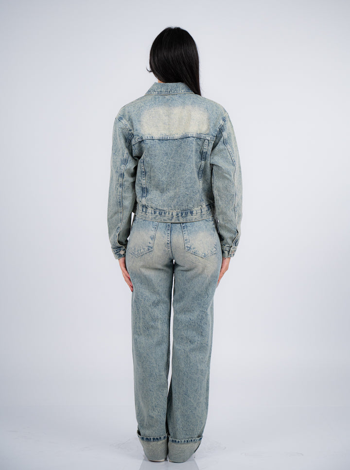Denim Harmony Suit