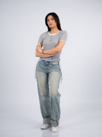 Double Layered Ruched T-shirt
