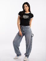 Oversize Ballon jean
