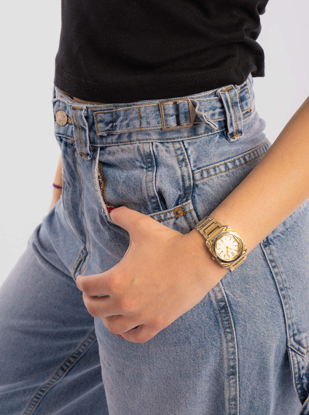 Oversize Ballon jean