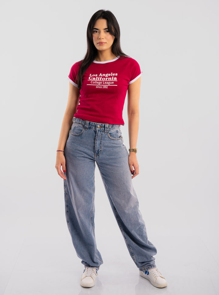Oversize Ballon jean