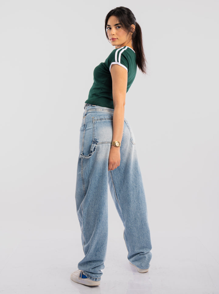 Oversize Ballon jean