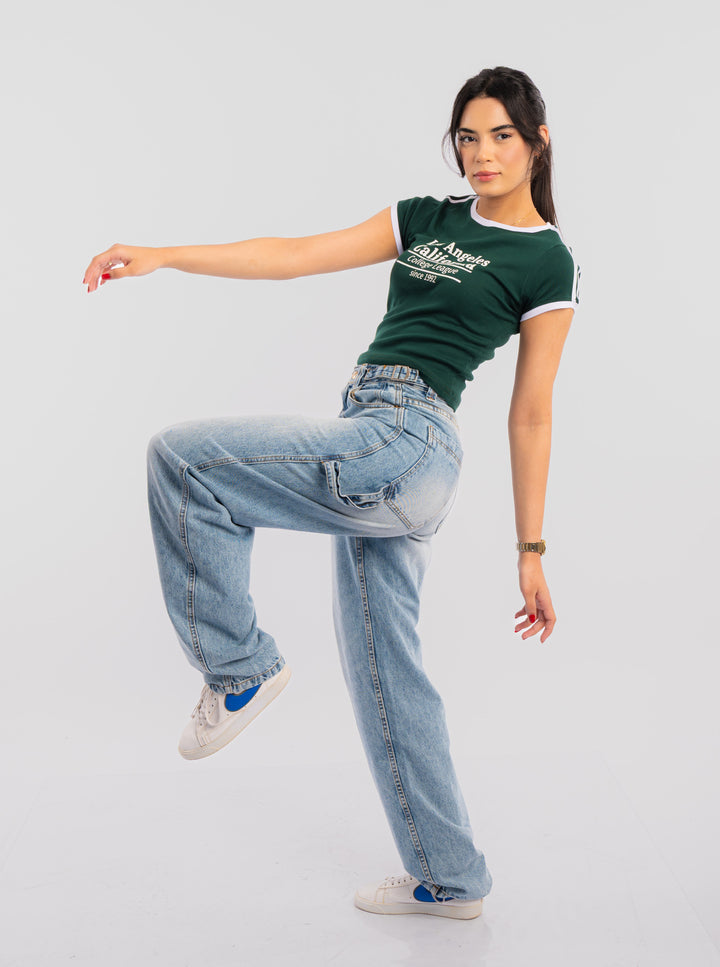 Oversize Ballon jean