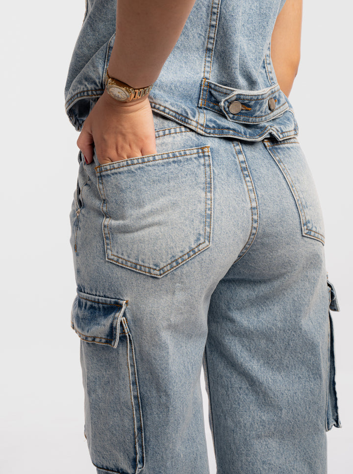 Denim Cargo Mood