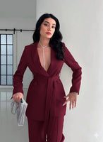 Choice Belted Suit
