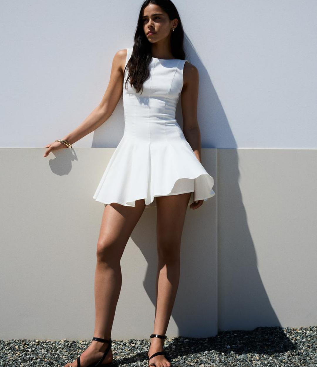 Classic White  Dress