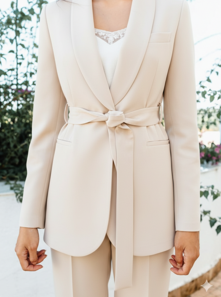 Choice Belted Suit