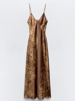 Brown Jungle Dress