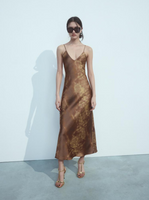 Brown Jungle Dress