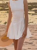 Classic White  Dress