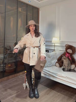 Oversize Short Flow Coat